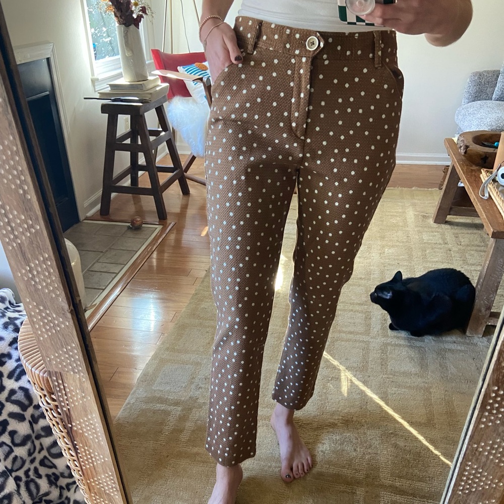 Sweet polka dot trousers
